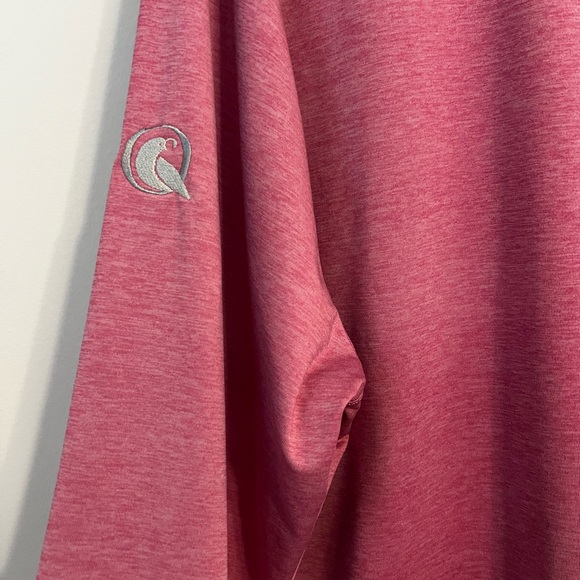 Peter Millar Red Zip Up Sweater - Picture 4 of 5